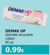 Offerta per Demak'up - Dischetti Struccanti Cotton a 0,99€ in Tigotà