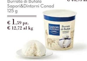 Offerta per Conad - Burrata Di Butala Sapori&Dintorni a 1,59€ in Conad
