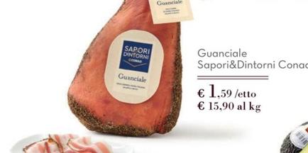 Offerta per Conad - Guanciale Sapori&Dintorni  a 1,59€ in Conad City