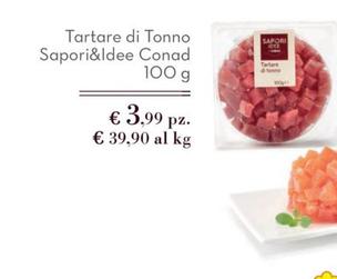 Offerta per  Conad - Tartare Di Tonno Sapori&Idee  a 3,99€ in Conad City