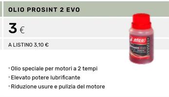 Offerta per Olio Prosint 2 Evo a 3€ in Efco