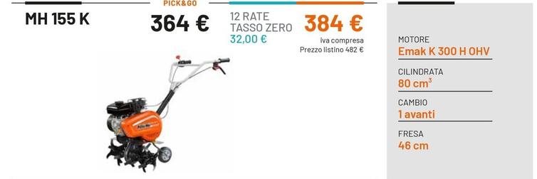 Offerta per MH 155 K a 384€ in Oleo-Mac