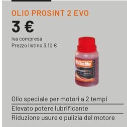 Offerta per Olio Prosint 2 Evo a 3€ in Oleo-Mac