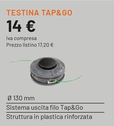Offerta per Testina Tap&Go a 14€ in Oleo-Mac
