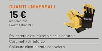 Offerta per Guanti Universali a 15€ in Oleo-Mac
