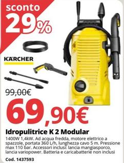 Offerta per Idropulitrice K 2 Modula a 69,9€ in Bricoio