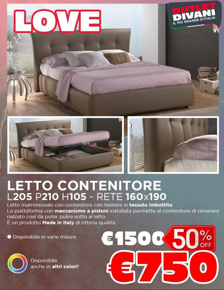 Offerta per  a 750€ in Outlet divani