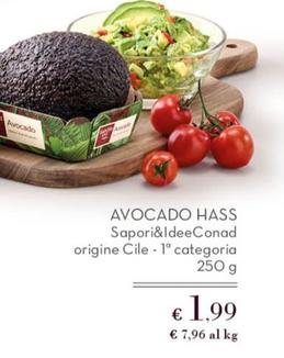 Offerta per  Conad - Avocado Hass Sapori&Idee  a 1,99€ in Conad