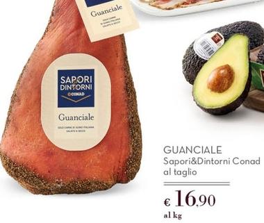 Offerta per  Conad - Guanciale Sapori&Dintorni Al Taglio  a 16,9€ in Conad