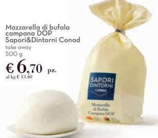 Offerta per Conad - Mozzarella Di Bufala Campana Dop Sapori & Dintorni a 6,7€ in Conad