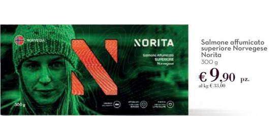 Offerta per Norita - Salmone Affumicato Superiore Norvegese a 9,9€ in Conad City