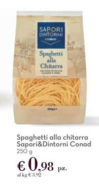 Offerta per Sapori&Dintorni - Spaghetti Alla Chitarra a 0,98€ in Conad City