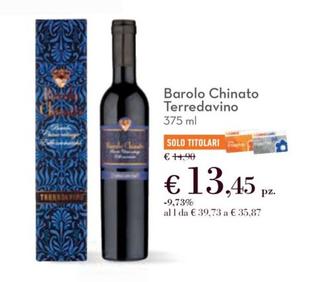 Offerta per Terredavino - Barolo Chinato a 13,45€ in Conad City