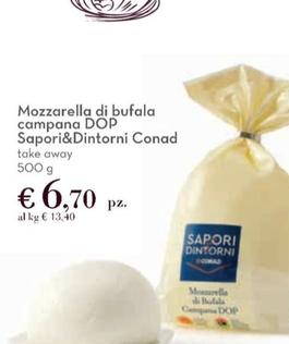 Offerta per Sapori&Dintorni - Mozzarella Di Bufala Campana DOP a 6,7€ in Conad City
