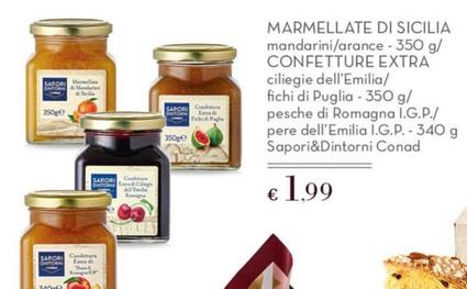 Offerta per  Marmellate Di Sicilia/Confetture Extra  a 1,99€ in Conad Superstore