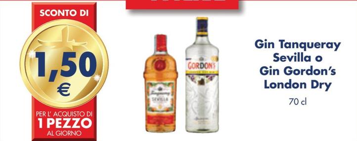 Offerta per Gin Tanqueray Sevilla/Gordon's London Dry a 1,5€ in Esselunga