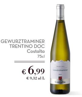 Offerta per Costalta  - Gewurztraminer Trentino DOC a 6,99€ in Conad