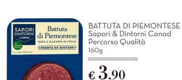 Offerta per Conad - Battuta Di Piemontese Sapori & Dintorni a 3,9€ in Conad