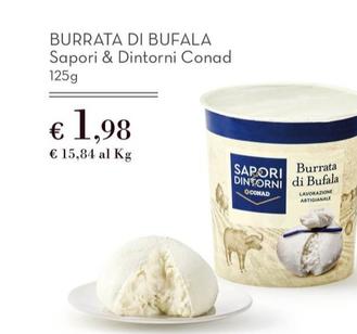 Offerta per Conad - Sapori & Dintorni Burrata Di Bufala a 1,98€ in Conad