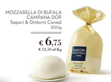 Offerta per Conad - Sapori & Dintorni Mozzarella Di Bufala Campana DOP a 6,75€ in Conad Superstore
