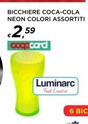 Offerta per Bicchiere Coca-Cola Neon Colori a 1,59€ in Ipercoop