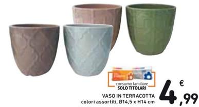Offerta per Vaso In Terracotta a 4,99€ in Spazio Conad