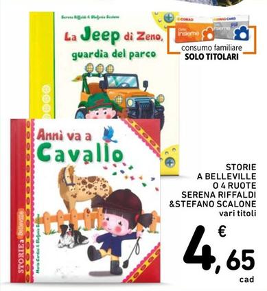 Offerta per Gardini - Storie A Belleville 04 Ruote Serena Riffaldi &stefano Scalone a 4,65€ in Spazio Conad