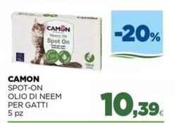 Offerta per Camon - Spot-on Olio Di Neem Per Gatti a 10,39€ in Isola dei Tesori