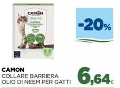 Offerta per Camon - Collare Barriera Olio Di Neem Per Gatti a 6,64€ in Isola dei Tesori