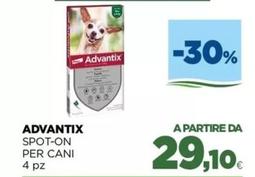 Offerta per Advantix - Spot-on Per Cani a 29,1€ in Isola dei Tesori