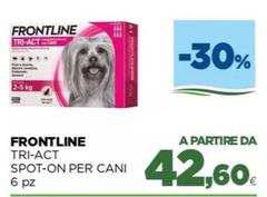 Offerta per Frontline - Tri-act Spot-on Per Cani a 42,6€ in Isola dei Tesori