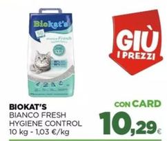 Offerta per Biokat's - Bianco Fresh Hygiene Control a 10,29€ in Isola dei Tesori