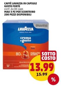 Offerta per Lavazza - Caffè In Capsule Gusto Forte a 13,99€ in PENNY
