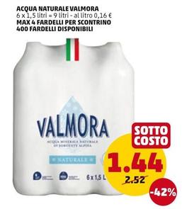 Offerta per Valmora - Acqua Naturale a 1,44€ in PENNY