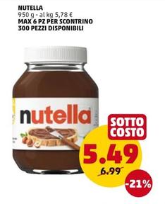 Offerta per Ferrero - Nutella a 5,49€ in PENNY