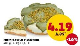 Offerta per Cheesecake Al Pistacchio a 4,19€ in PENNY
