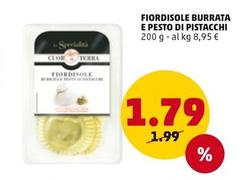 Offerta per Cuor Di Terra - Fiordisole Burrata E Pesto Di Pistacchi a 1,79€ in PENNY