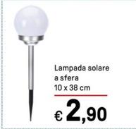 Offerta per Lampada Solare A Sfera a 2,9€ in Iper La grande i