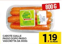 Offerta per Despar - Carote Gialle Passo Dopo Passo Vaschetta a 1,19€ in Interspar