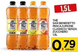 Offerta per San Benedetto - The Pesca/Limone Classico/Senza Zucchero a 0,79€ in Interspar