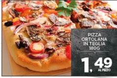 Offerta per Pizza Ortolana In Teglia a 1,49€ in Interspar