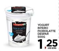 Offerta per Despar - Yogurt Intero Fiordilatte a 1,25€ in Interspar