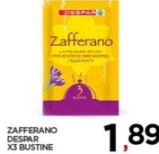 Offerta per Despar - Zafferano Bustine a 1,89€ in Interspar