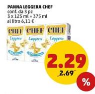 Offerta per Parmalat - Panna Leggera Chef a 2,29€ in PENNY
