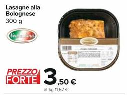 Offerta per Lasagne Alla Bolognese a 3,5€ in Carrefour Express