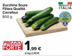 Offerta per Zucchine Scure Filiera Qualità a 1,99€ in Carrefour Express
