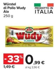 Offerta per Aia - Würstel Di Pollo Wudy a 0,99€ in Carrefour Express