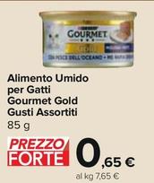 Offerta per Gourmet Purina - Gold Alimento Umido Per Gatti a 0,65€ in Carrefour Express