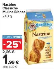 Offerta per Mulino Bianco - Nastrine Classiche a 1,99€ in Carrefour Express