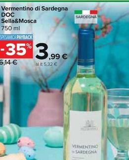 Offerta per Sella & Mosca - Vermentino Di Sardegna DOC a 3,99€ in Carrefour Express